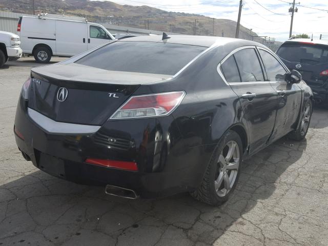 19UUA8F57AA011364 - 2010 ACURA TL BLACK photo 4