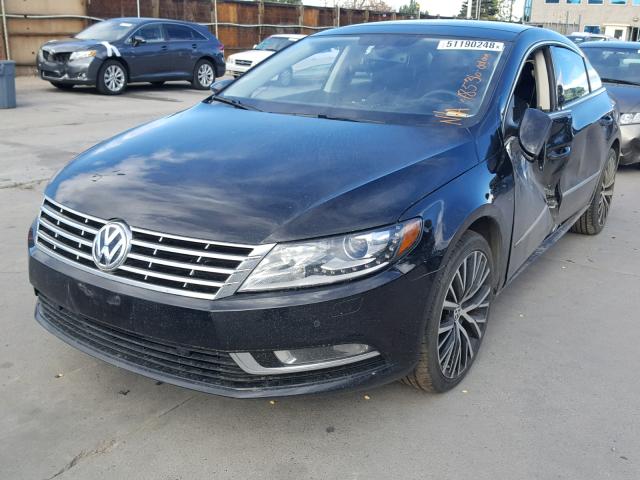 WVWGU7AN7EE536539 - 2014 VOLKSWAGEN CC VR6 4MO BLACK photo 9