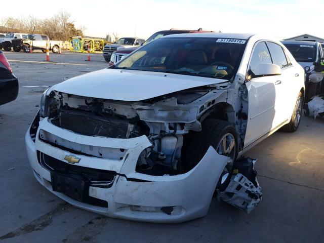 1G1ZD5EU5CF331915 - 2012 CHEVROLET MALIBU 2LT WHITE photo 2