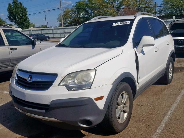 3GSCL33P18S684144 - 2008 SATURN VUE XE WHITE photo 2