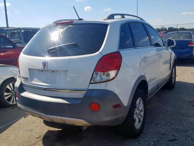 3GSCL33P18S684144 - 2008 SATURN VUE XE WHITE photo 4