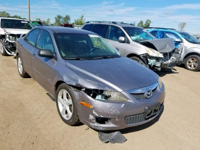 1YVHP80D765M71150 - 2006 MAZDA 6 S GRAY photo 1