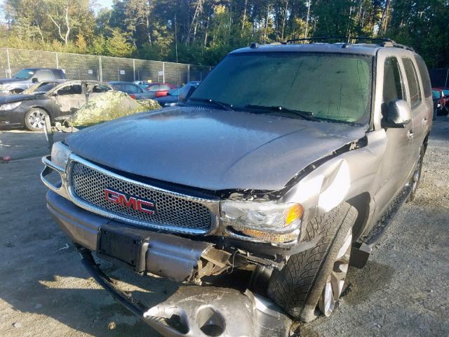 1GKEK63U55J123669 - 2005 GMC YUKON DENA SILVER photo 2