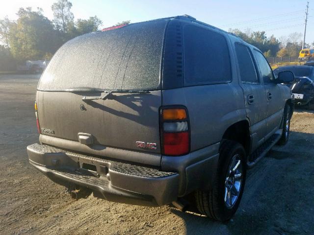 1GKEK63U55J123669 - 2005 GMC YUKON DENA SILVER photo 4