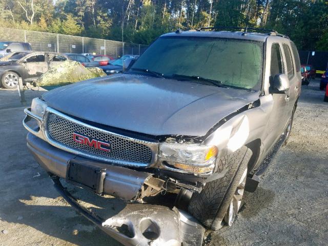 1GKEK63U55J123669 - 2005 GMC YUKON DENA SILVER photo 9