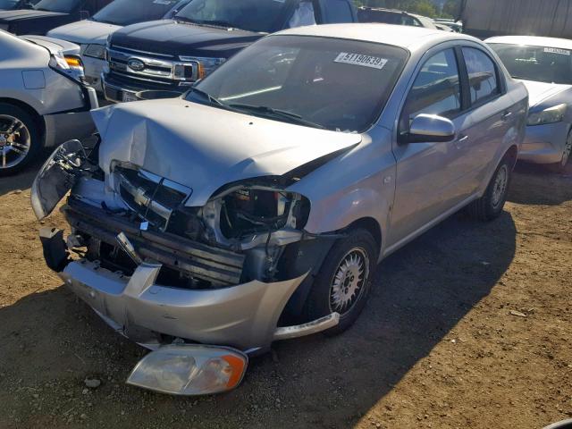KL1TD566X7B087521 - 2007 CHEVROLET AVEO BASE Boz foto 2