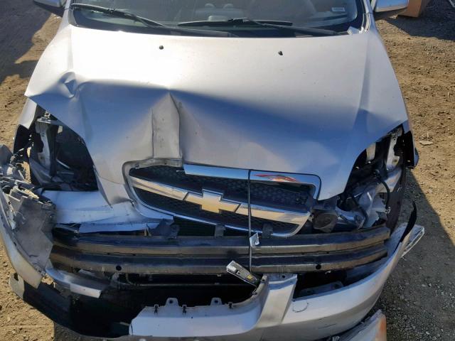 KL1TD566X7B087521 - 2007 CHEVROLET AVEO BASE Boz foto 7