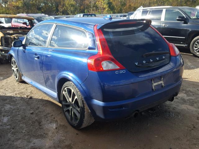 YV1MK672392134888 - 2009 VOLVO C30 T5 BLUE photo 3