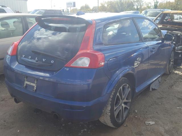 YV1MK672392134888 - 2009 VOLVO C30 T5 BLUE photo 4