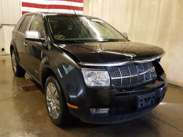 2LMDU88C09BJ09606 - 2009 LINCOLN MKX BLACK photo 1