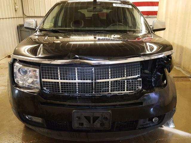 2LMDU88C09BJ09606 - 2009 LINCOLN MKX BLACK photo 9