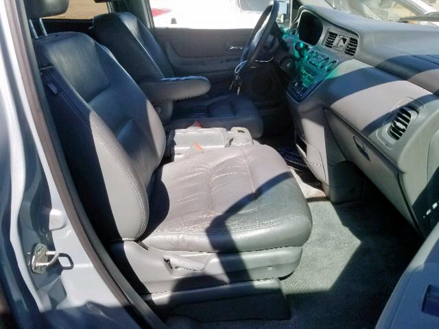 5FNRL18083B056668 - 2003 HONDA ODYSSEY EX BLUE photo 5