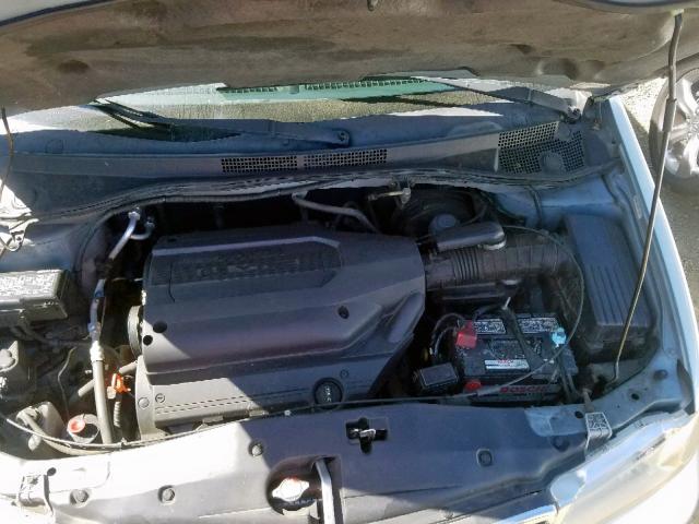 5FNRL18083B056668 - 2003 HONDA ODYSSEY EX BLUE photo 7