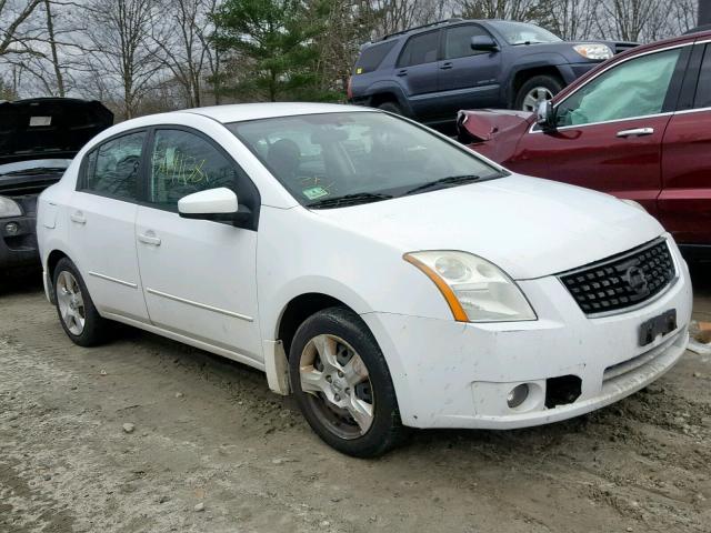 3N1AB61E99L621879 - 2009 NISSAN SENTRA 2.0 WHITE photo 1