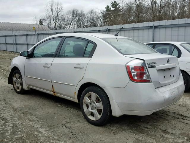 3N1AB61E99L621879 - 2009 NISSAN SENTRA 2.0 WHITE photo 3