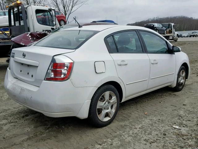 3N1AB61E99L621879 - 2009 NISSAN SENTRA 2.0 WHITE photo 4