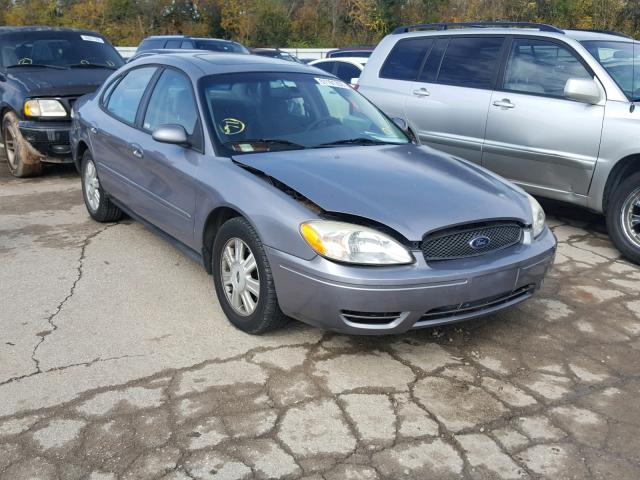 1FAFP56U36A214955 - 2006 FORD TAURUS SEL GRAY photo 1