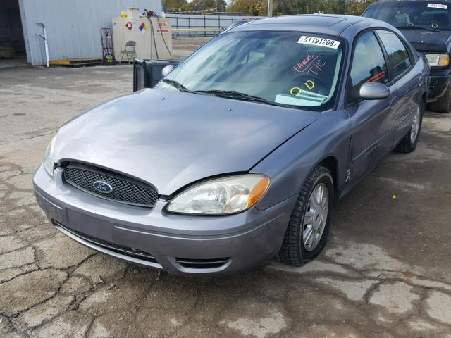 1FAFP56U36A214955 - 2006 FORD TAURUS SEL GRAY photo 2