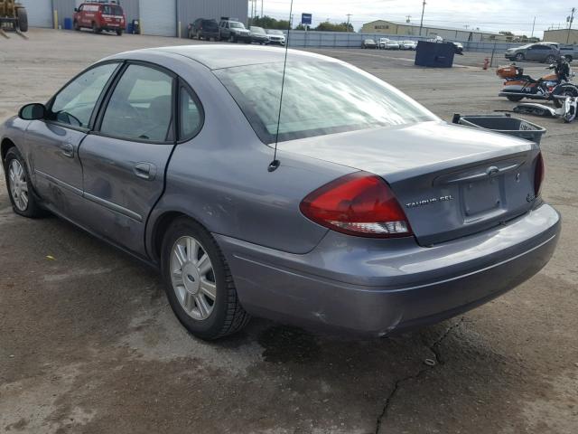 1FAFP56U36A214955 - 2006 FORD TAURUS SEL GRAY photo 3