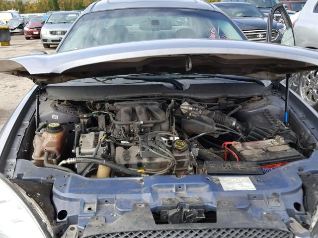 1FAFP56U36A214955 - 2006 FORD TAURUS SEL GRAY photo 7