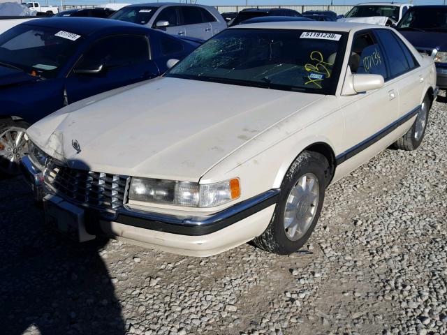 1G6KS52YXVU826134 - 1997 CADILLAC SEVILLE SL WHITE photo 2