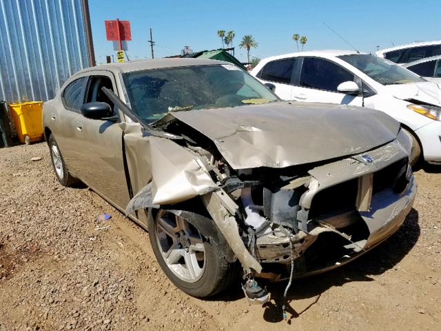 2B3KA33G48H244792 - 2008 DODGE CHARGER SX GOLD photo 1