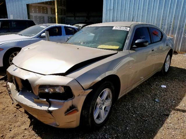 2B3KA33G48H244792 - 2008 DODGE CHARGER SX GOLD photo 2