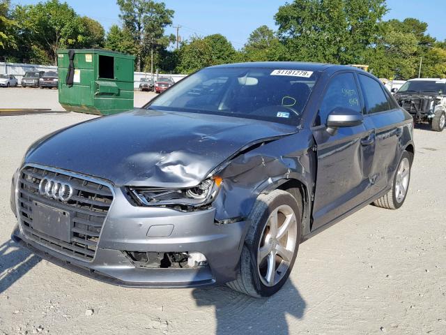 WAUBFGFF4F1007917 - 2015 AUDI A3 2.0T GRAY photo 2