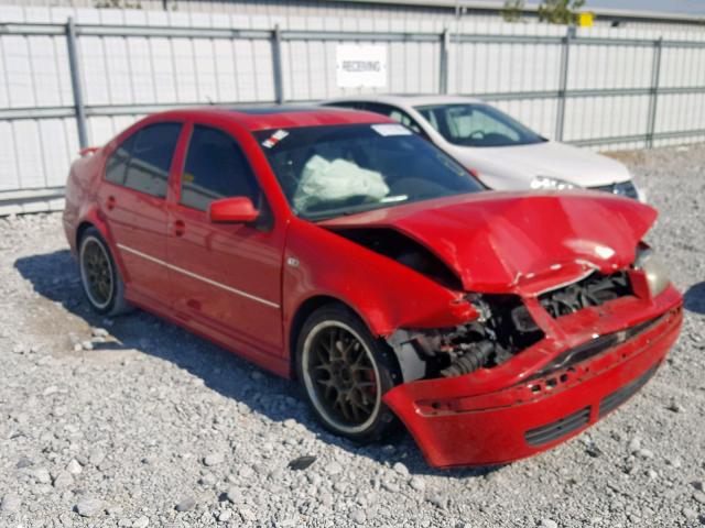 3VWSE69M55M030714 - 2005 VOLKSWAGEN JETTA GLI RED photo 1