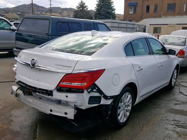 1G4GB5GR4FF161303 - 2015 BUICK LACROSSE WHITE photo 4