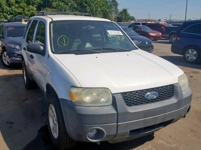 1FMYU95H66KA14343 - 2006 FORD ESCAPE HEV WHITE photo 1