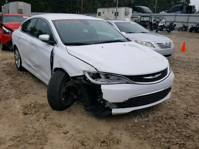 1C3CCCAB9GN167383 - 2016 CHRYSLER 200 LIMITE WHITE photo 1