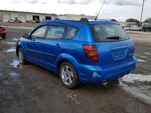 5Y2SL65847Z409898 - 2007 PONTIAC VIBE BLUE photo 3