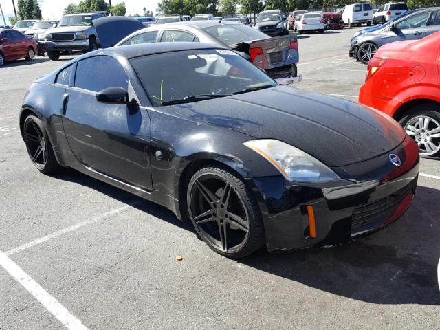 JN1AZ34E14T052097 - 2004 NISSAN 350Z COUPE BLACK photo 1