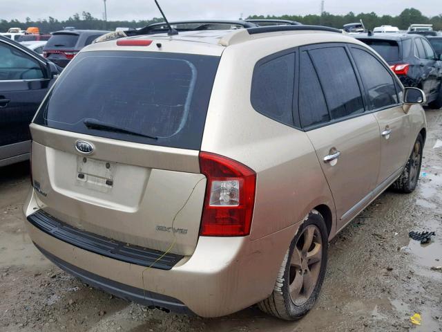 KNAFG526X77114011 - 2007 KIA RONDO LX TAN photo 4