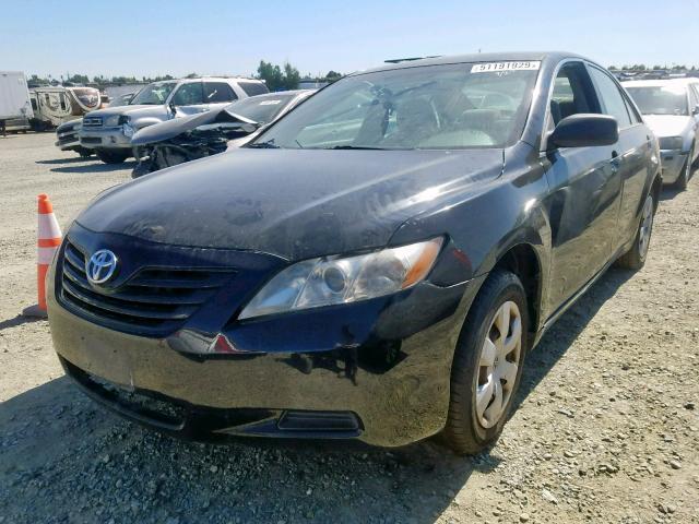 4T4BE46K99R049733 - 2009 TOYOTA CAMRY BASE BLACK photo 2