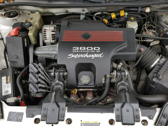 1G2WR52112F238172 - 2002 PONTIAC GRAND PRIX SILVER photo 7