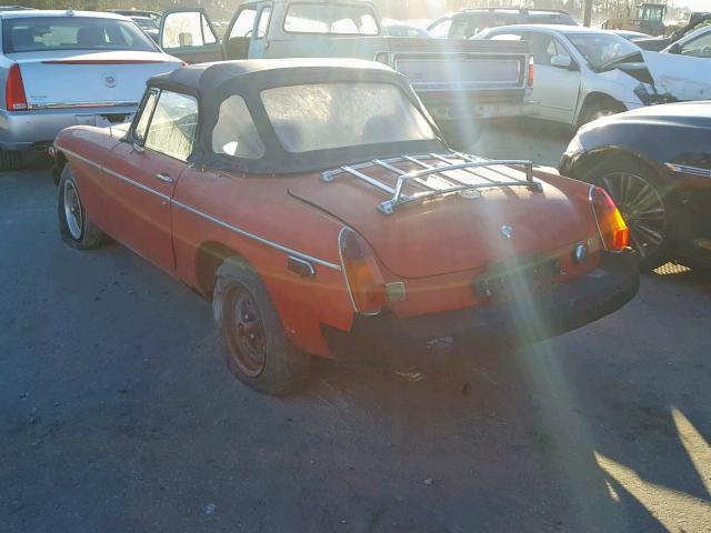 GHN5UH433831 - 1977 MG CONVERTIBL RED photo 3