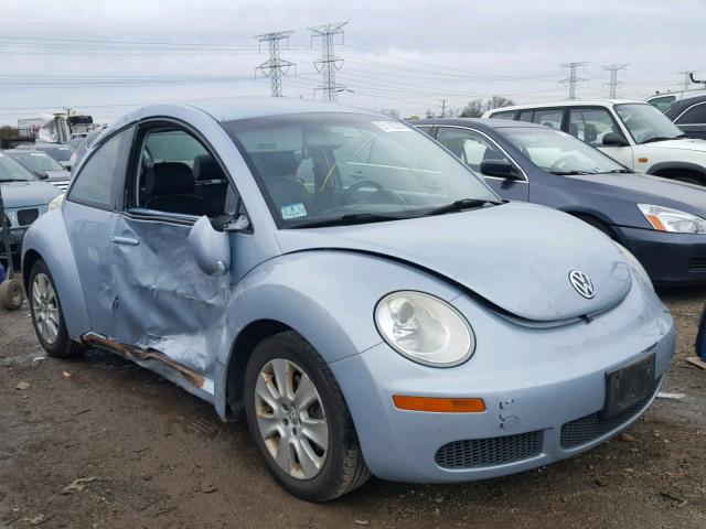 3VWPG31CX9M514501 - 2009 VOLKSWAGEN NEW BEETLE BLUE photo 1