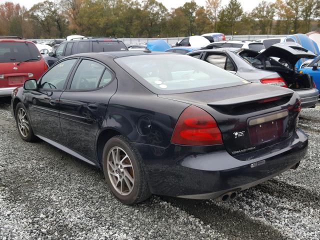 2G2WR524641182010 - 2004 PONTIAC GRAND PRIX BLACK photo 3