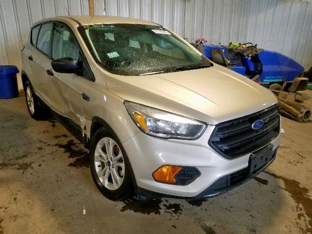 1FMCU0F74HUE87435 - 2017 FORD ESCAPE S GOLD photo 1