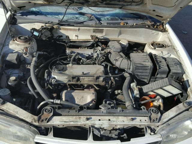 JA3AY26A5VU015844 - 1997 MITSUBISHI MIRAGE DE WHITE photo 7