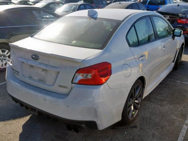 JF1VA1N69H8841176 - 2017 SUBARU WRX LIMITE WHITE photo 4