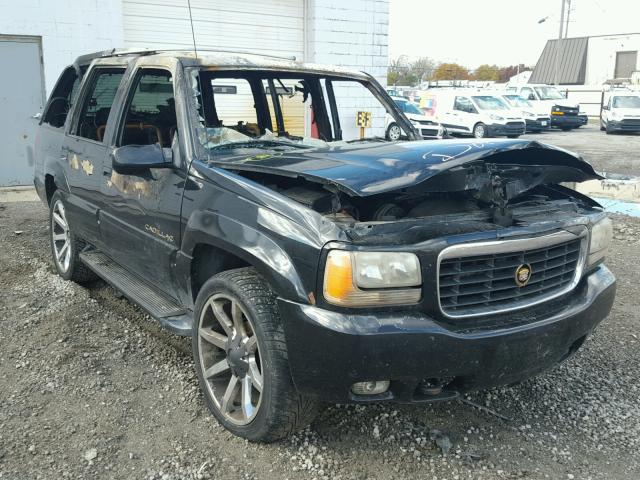 1GYEK13R8XR404745 - 1999 CADILLAC ESCALADE BLACK photo 1