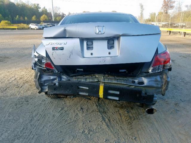 1HGCP26479A058405 - 2009 HONDA ACCORD LXP SILVER photo 9