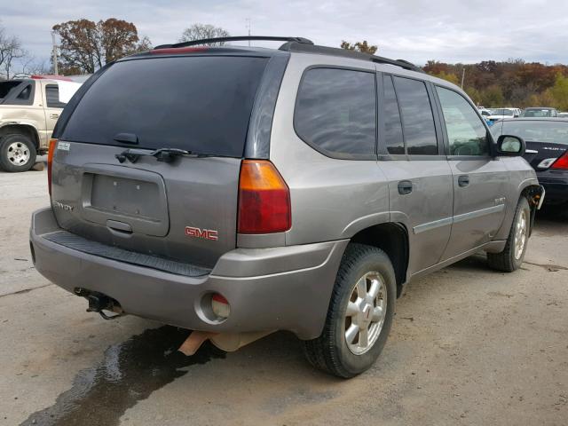 1GKDT13S562225592 - 2006 GMC ENVOY GRAY photo 4