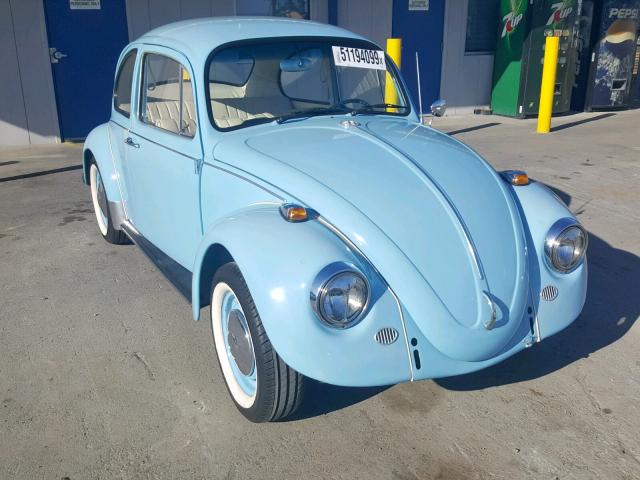 117381024 - 1967 VOLKSWAGEN BEATLE BLUE photo 1