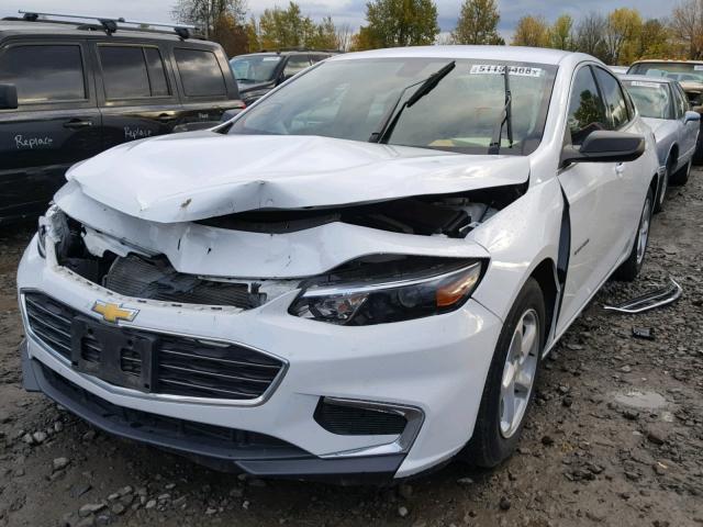 1G1ZB5ST6GF283817 - 2016 CHEVROLET MALIBU LS 白色 照片 2