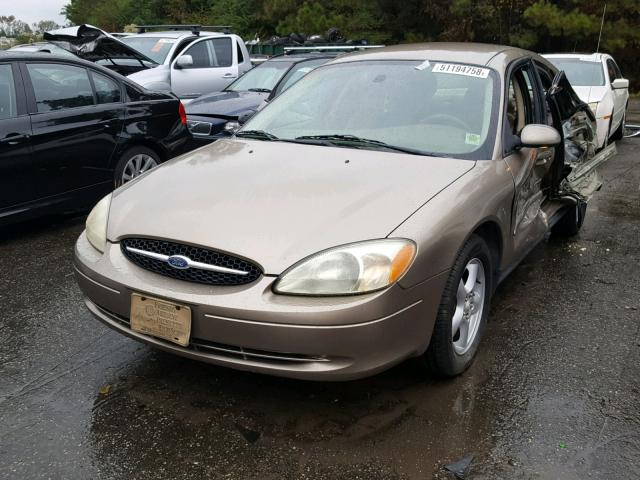 1FAFP55U33A275378 - 2003 FORD TAURUS SES BEIGE photo 2