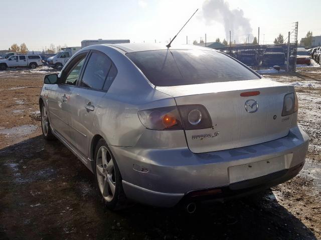 JM1BK123661488681 - 2006 MAZDA 3 S SILVER photo 3